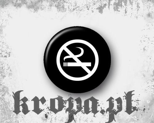 Przypinka ZAKAZ PALENIA