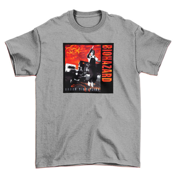 Koszulka z naszywką Biohazard  01