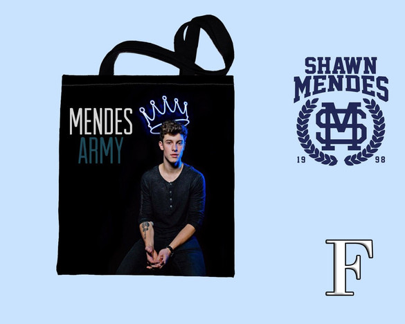 Torba na ramię SHAWN MENDES DUŻO WZORÓW