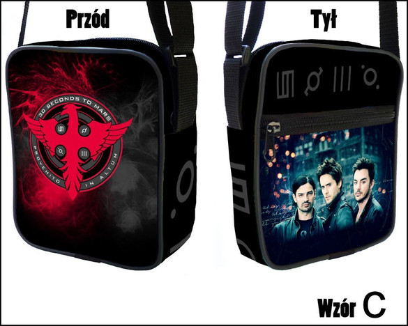 Torba Listonoszka 30 SECONDS TO MARS - OUTLET
