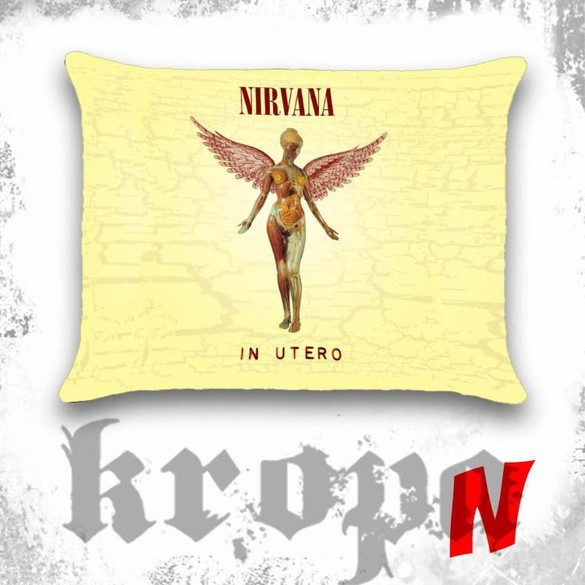 Poduszka NIRVANA  duża 58 cm 38 cm