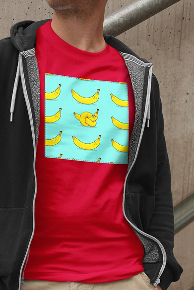 Koszulka z naszywką Banana