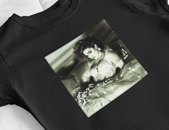 Bluzka damska z naszywką MADONNA young 02