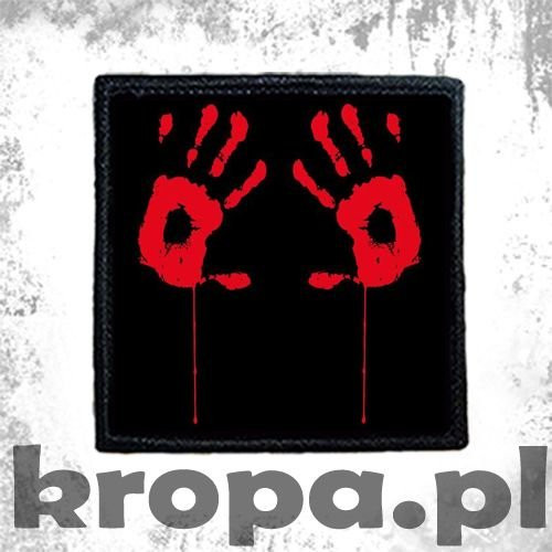 Naszywka KRWAWE DŁONIE