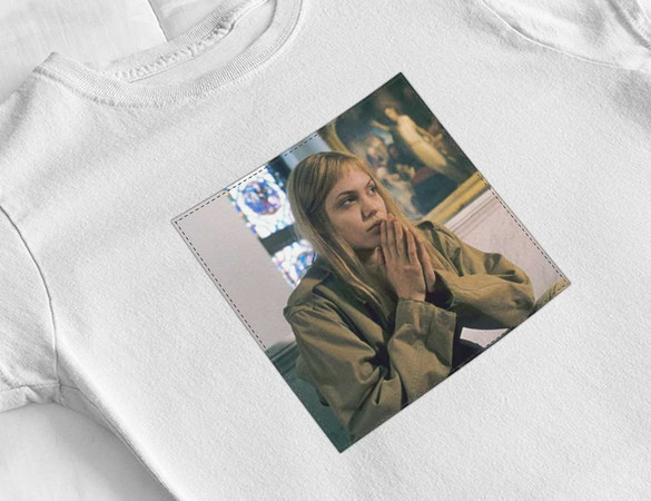 Bluzka damska z naszywką Girl, Interrupted Lisa1