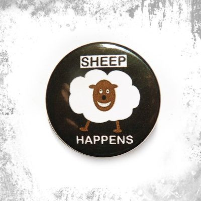 Przypinka SHEEP HAPPENS