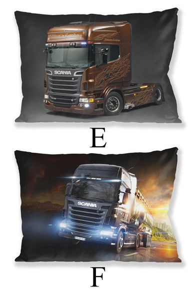  Zestaw SCANIA poduszka+kubek WZORY+GRATIS!