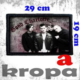 Naszywka duża na ubranie GOOD CHARLOTTE