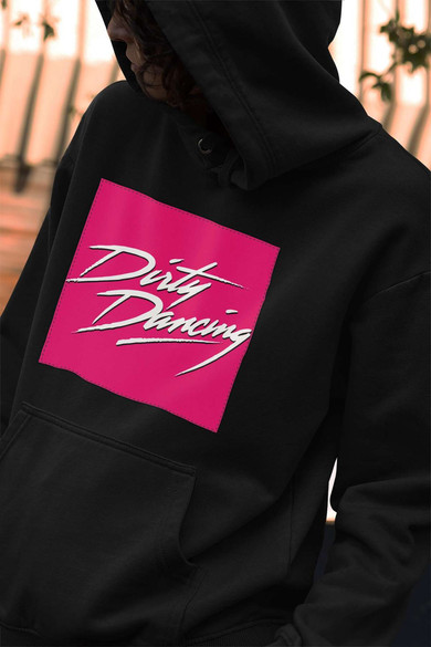 Bluza z naszywką Dirty Dancing logo pink