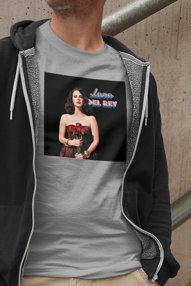 Koszulka z naszywką LANA DEL REY