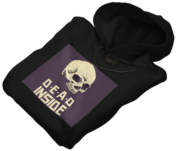 Bluza z naszywką Skull : Dead inside