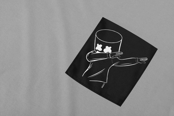 Koszulka z kieszonką MARSHMELLO