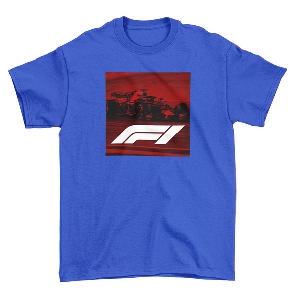 Koszulka z naszywką F1 poster