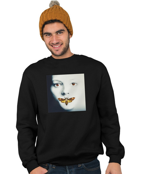 Bluza z naszywką Milczenie owiec plakat