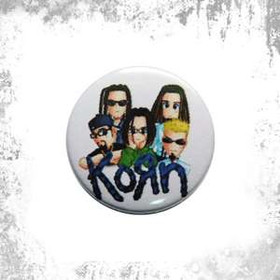 Przypinka KORN  BAND
