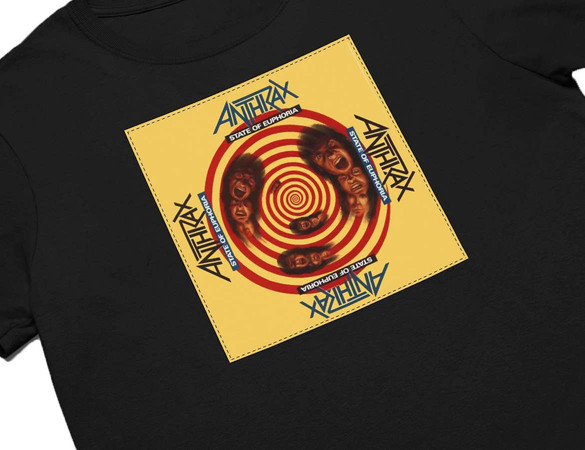 Koszulka z naszywką Anthrax State of...