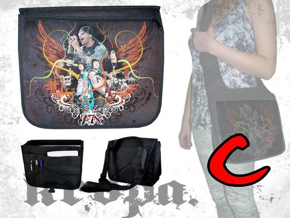 Torba szkolna na ramię AVENGED SEVENFOLD