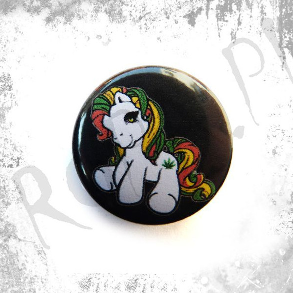 Przypinka LITTLE RASTA PONY