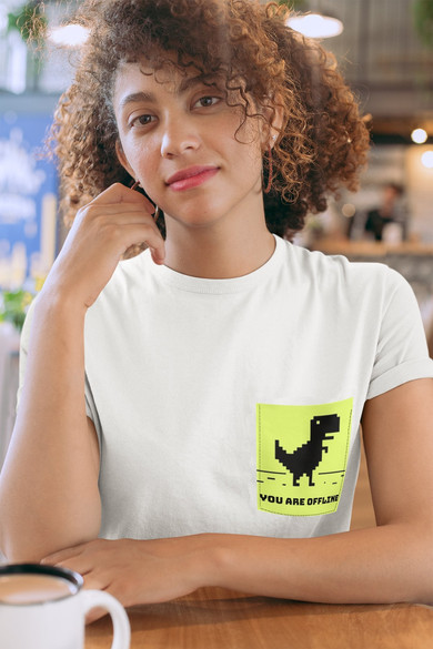 Koszulka z kieszonką OFFLINE