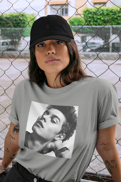 Koszulka z naszywką Shawn Mendes 01