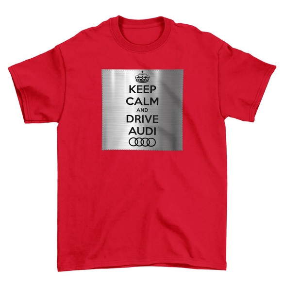 Koszulka z naszywką Audi Keep Calm