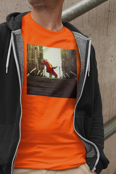 Koszulka z naszywką Joker Dance 02