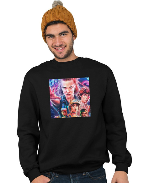 Bluza z naszywką Stranger Things squad 1