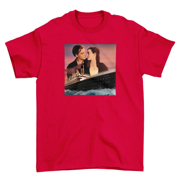 Koszulka z naszywką Titanic