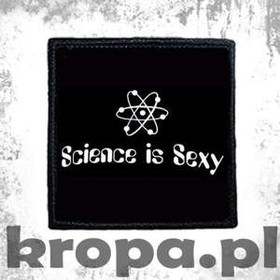 Naszywka SCIENCE IS SEXY