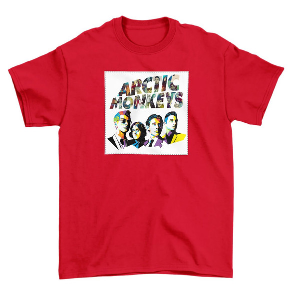 Koszulka z naszywką Arctic Monkeys 01