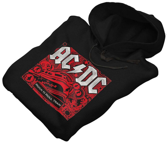 Bluza z naszywką AC/DC...Train...