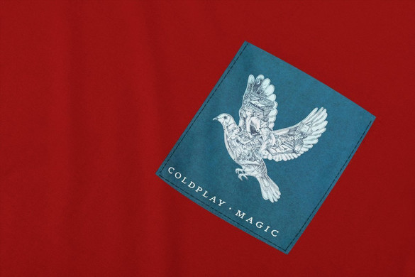 Koszulka z kieszonką Coldplay