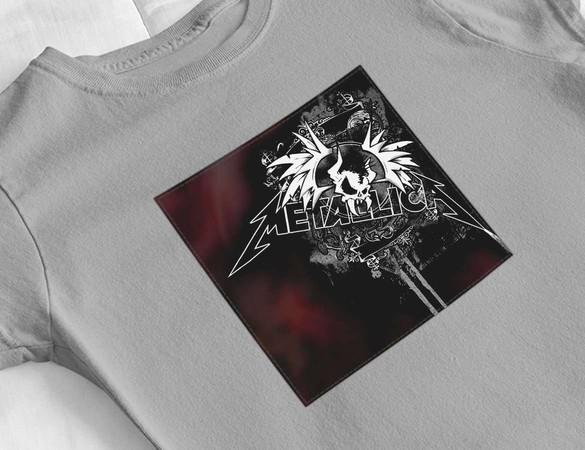 Bluzka damska z naszywką Metallica 