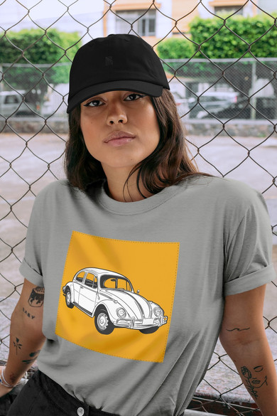 Koszulka z naszywką Volkswagen Beetle