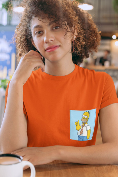 Koszulka z kieszonką HOMER SIMPSON