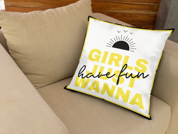 Poduszka Girls just wanna …