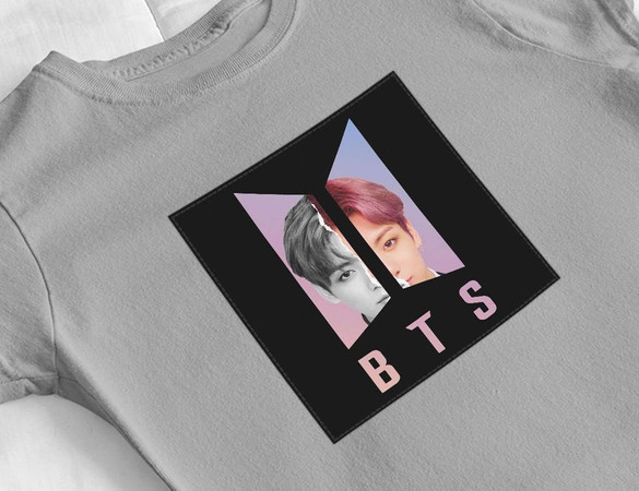 Bluzka damska z naszywką BTS Jungkook