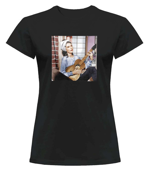 Bluzka damska z naszywką Audrey Hepburn 01