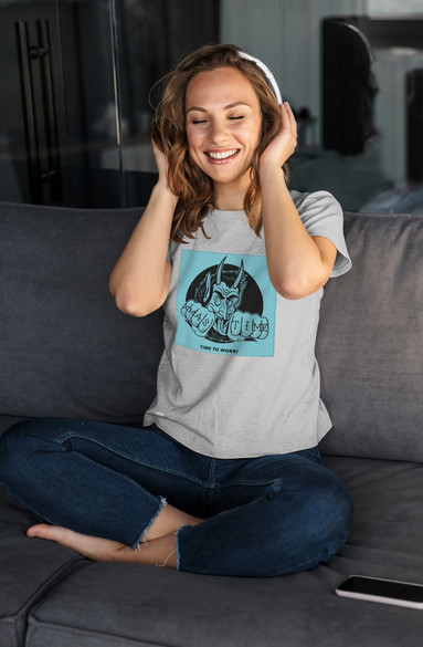 Bluzka damska z naszywką Xmas time