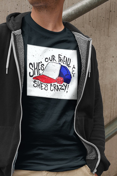 Koszulka z naszywką Stranger Things Cap