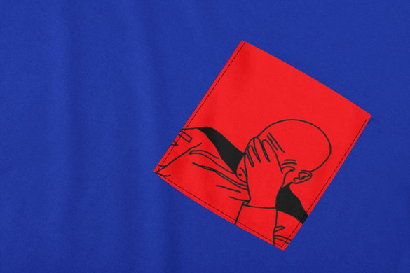 Koszulka z kieszonką STAR TREK FACEPALM