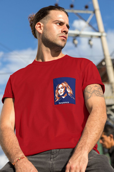Koszulka z kieszonką BEYONCE 1