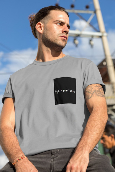 Koszulka z kieszonką FRIENDS 01