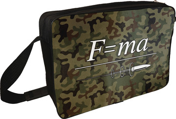 Torba na ramię dla strzelca F= ma