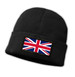 Czapka zimowa z naszywką FLAGA ANGIELSKA