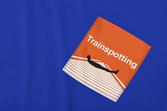 Koszulka z kieszonką TRAINSPOTTING