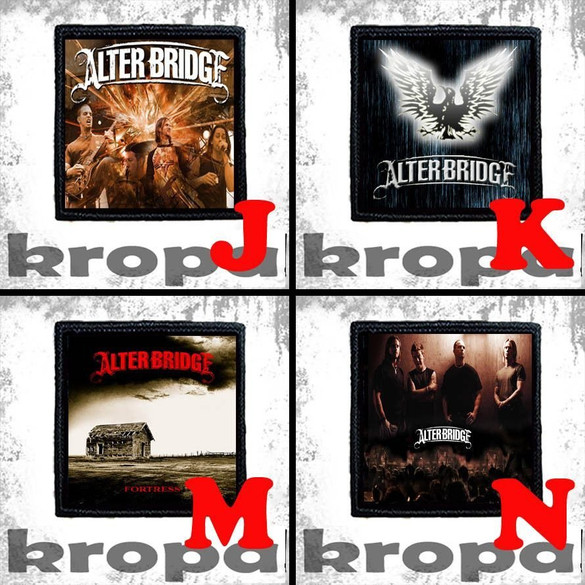 Naszywka ALTER BRIDGE 8 X 8 cm Dużo Wzorów!