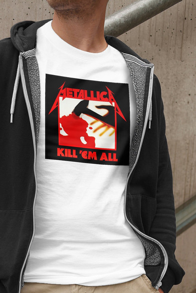 Koszulka z naszywką Metallica Kill...