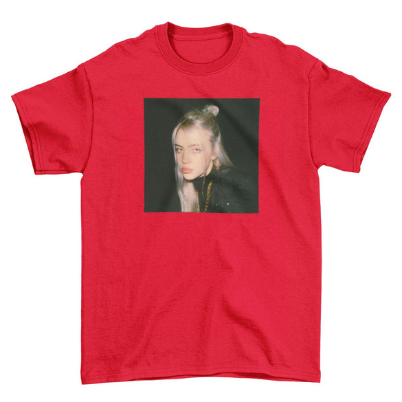 Koszulka z naszywką Billie Eilish 08
