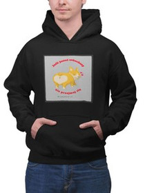 Bluza z naszywką JEŚLI JESTEŚ ZAKOCHANY